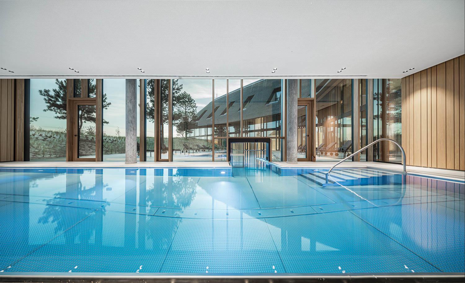 Saltwater Indoor–Outdoor Pool